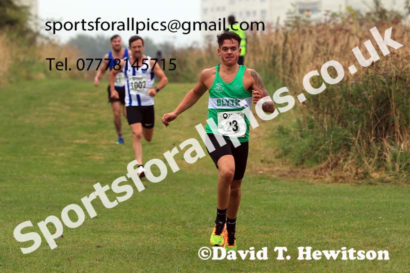 Senior Men and Veterans Relay, 2024 Sunderland XC Relays.  Photo: David T. Hewitson/Sports for All Pics